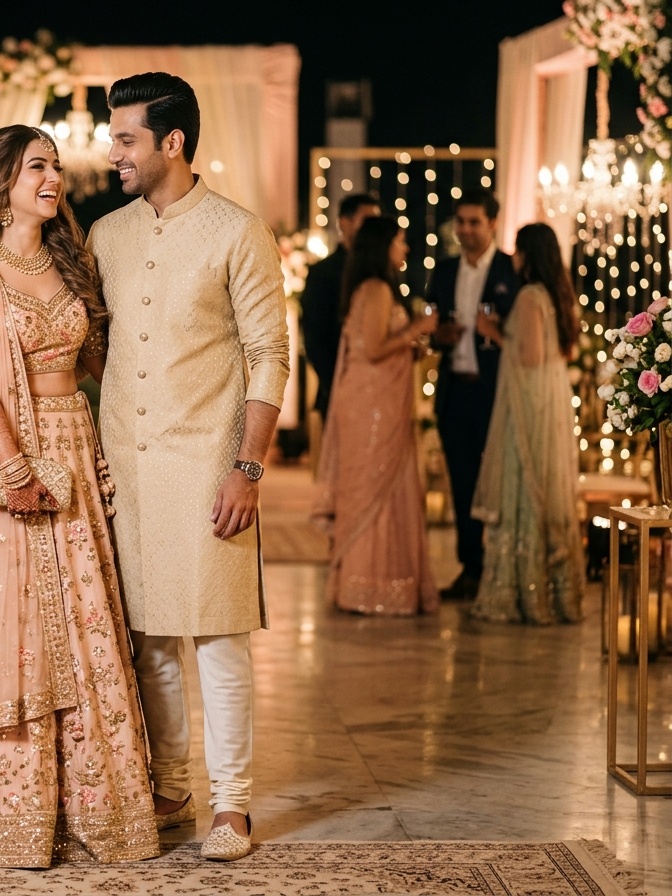 Premium Sherwani Look